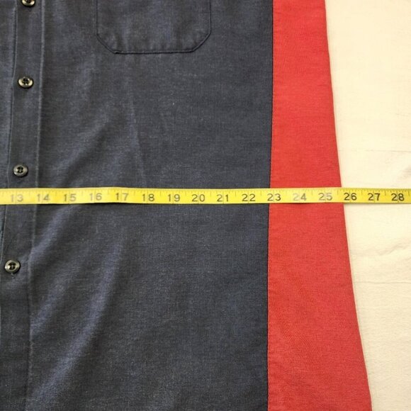 Red Kap Men's Color Block Work Shirt, Size Xlarge - Picture 6 of 8